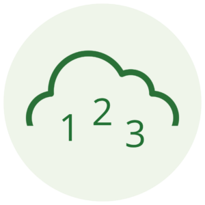 Ícono de alcances 1, 2 y 3 de emisiones de gases de efecto invernadero.